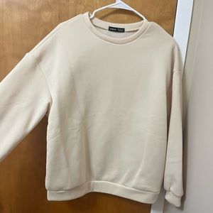 Beige brooklyn crewneck